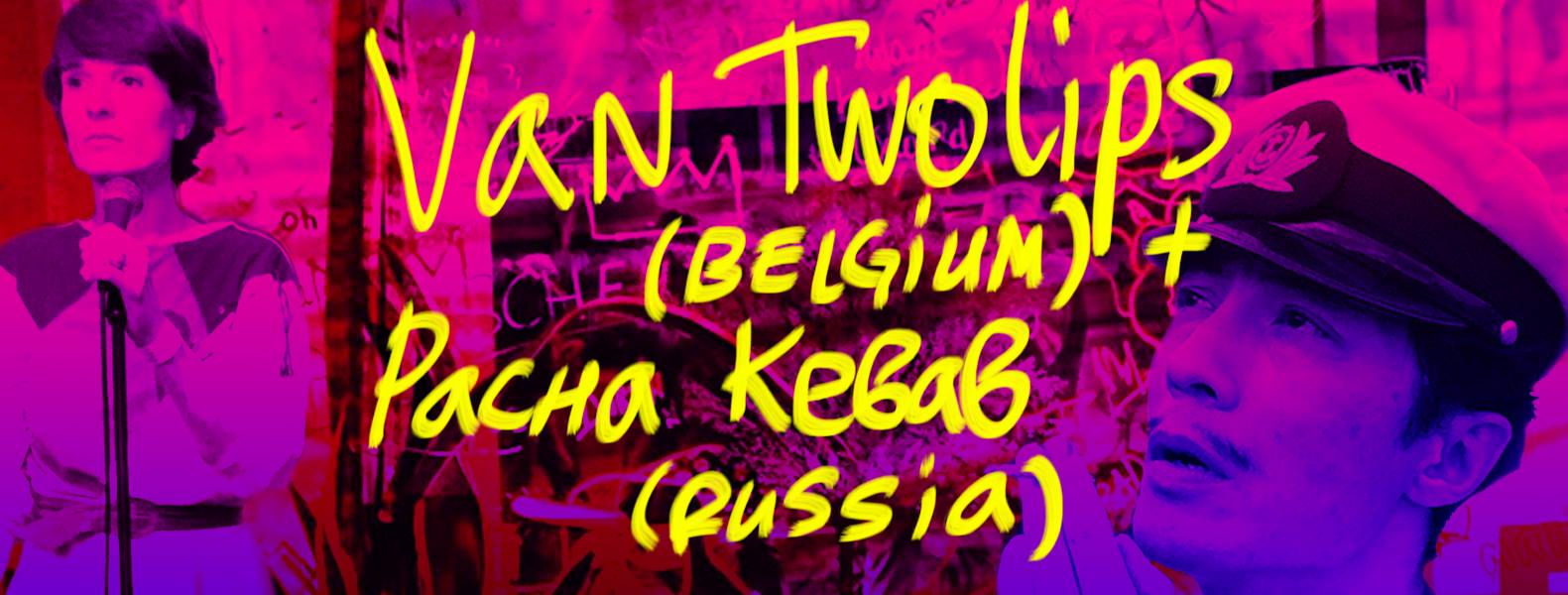 Le groupe belge Van Twolips en concert à Moscou.